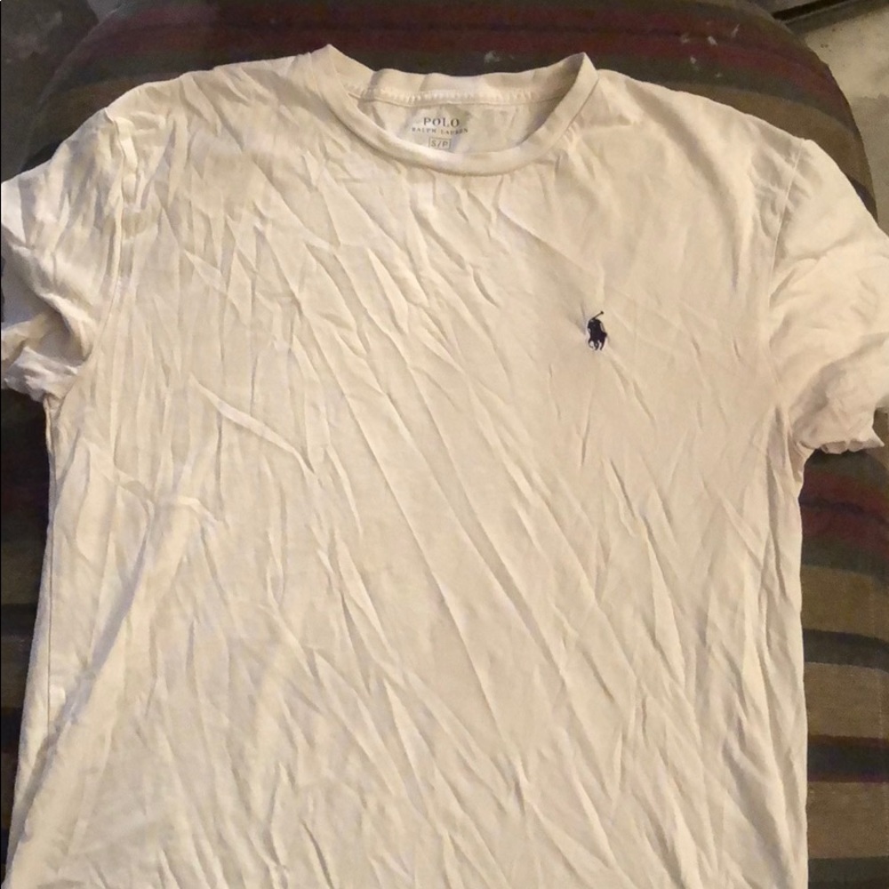 White polo shirt